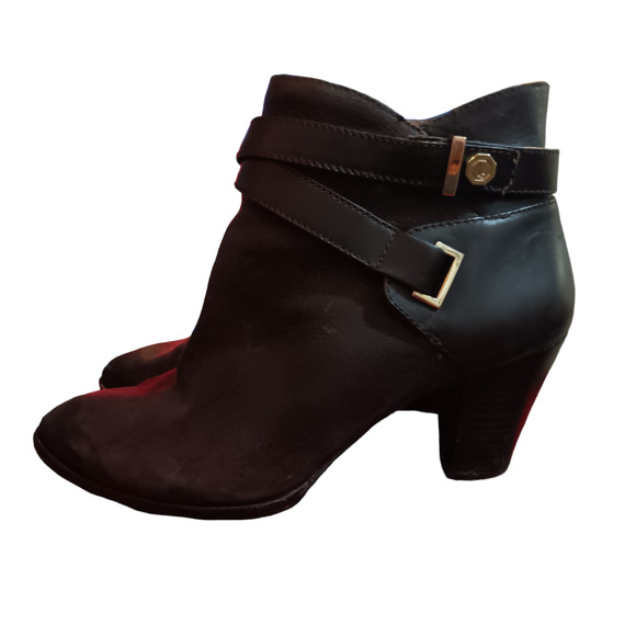 Louise et Cie Ankle boots Brown Leather size 9 - Picture 2 of 7